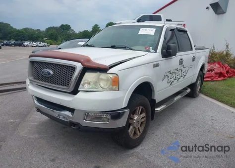 2005 Ford F-150 Fx4/Lariat/Xlt из США, поврежденный, VIN 1FTPW14555KE36153